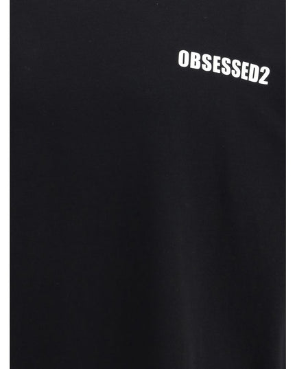 Dsquared² Black Cotton T-Shirt