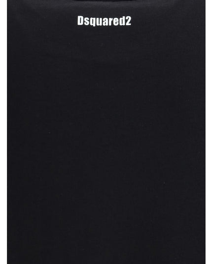 Dsquared² Black Cotton T-Shirt