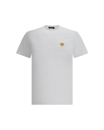 Versace White Cotton T-Shirt