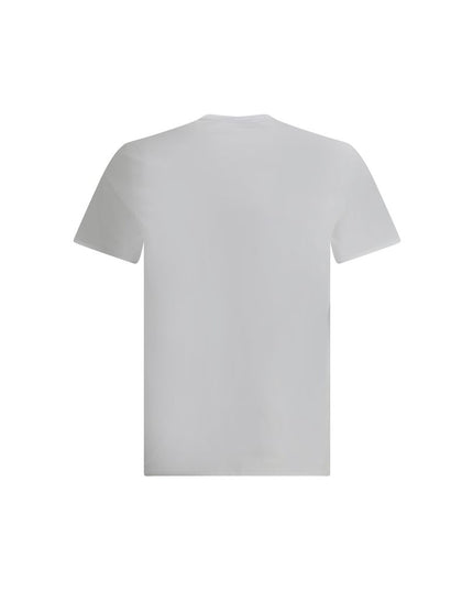 Versace White Cotton T-Shirt
