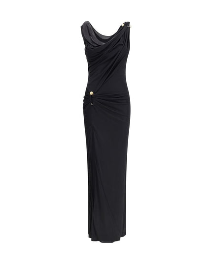 Versace Black Viscose Casual Dress