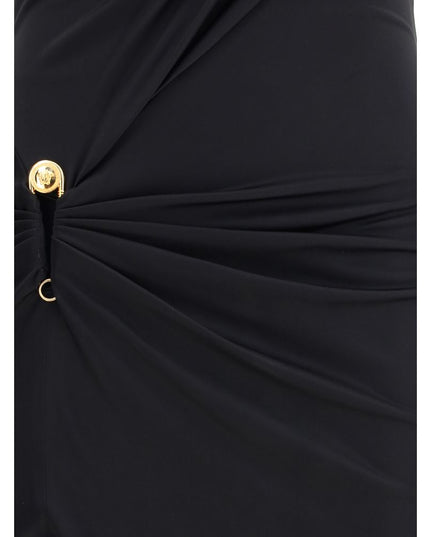 Versace Black Viscose Casual Dress