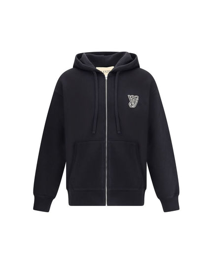 Valentino Black Cotton Sweatshirt