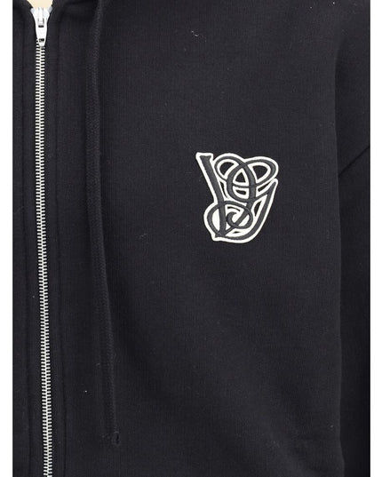 Valentino Black Cotton Sweatshirt