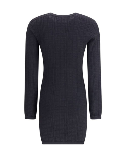 Balmain Black Viscose Casual Dress
