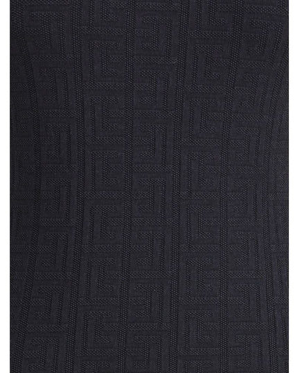 Balmain Black Viscose Casual Dress