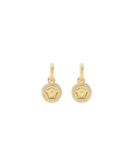 Versace Gold Brass Earrings