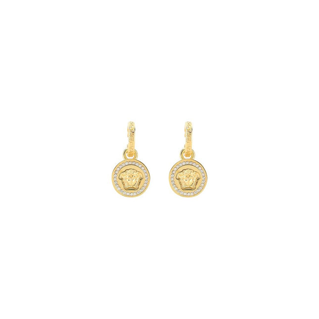 Versace Gold Brass Earrings