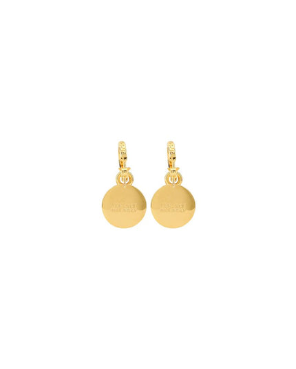 Versace Gold Brass Earrings