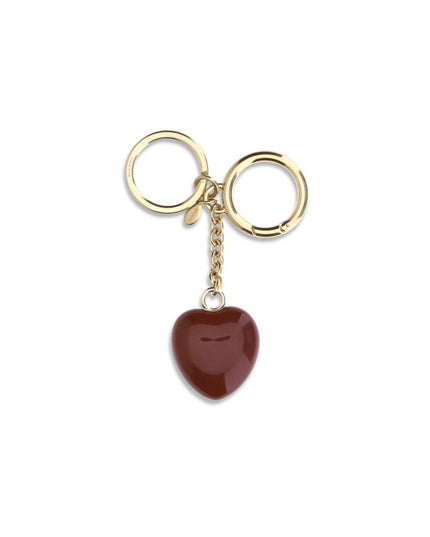 Valentino Garavani Bordeaux Metal Keychain