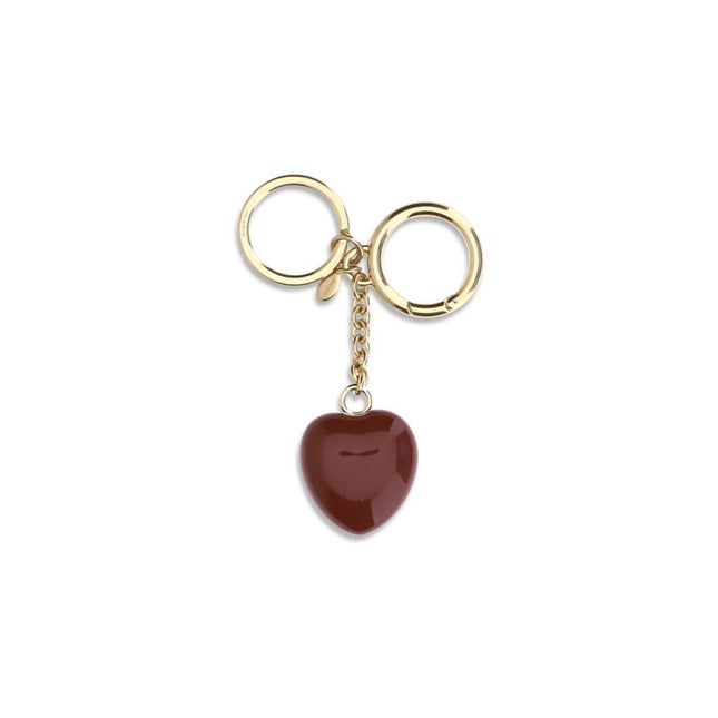 Valentino Garavani Bordeaux Metal Keychain