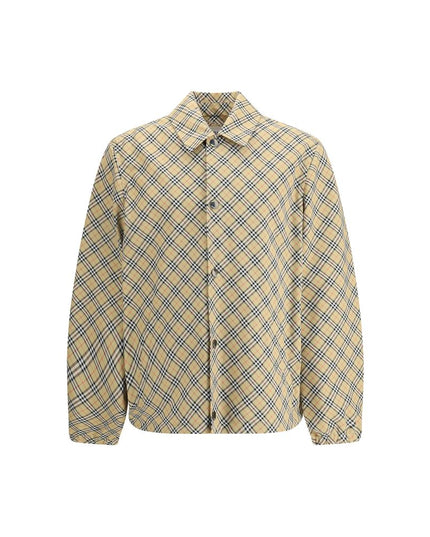Burberry Beige Polyester Jackets And Coat