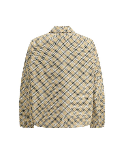 Burberry Beige Polyester Jackets And Coat