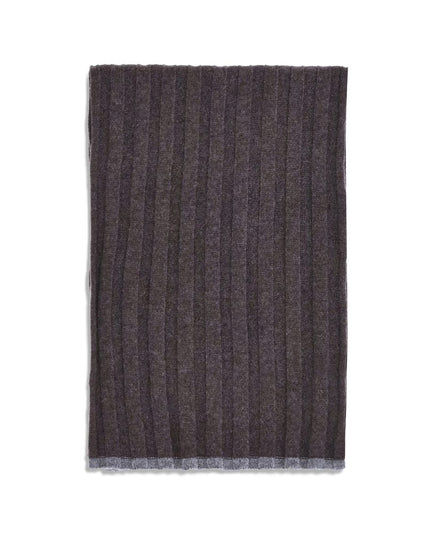 Brunello Cucinelli Brown Cashmere Scarf