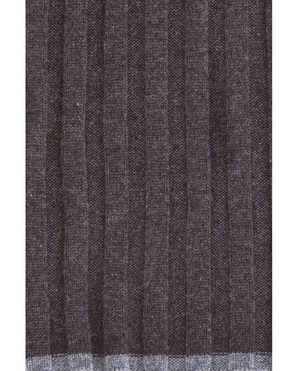 Brunello Cucinelli Brown Cashmere Scarf