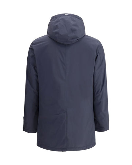 Herno Blue Goose Down Coat