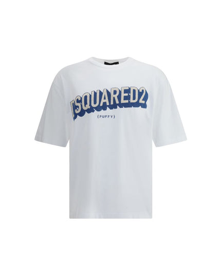 Dsquared² Blue Cotton T-Shirt