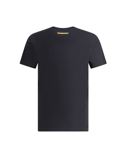 Dsquared² Black Cotton T-Shirt