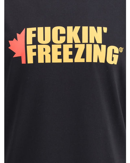 Dsquared² Black Cotton T-Shirt