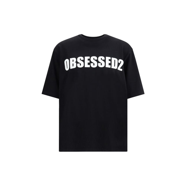 Dsquared² Black Cotton T-Shirt