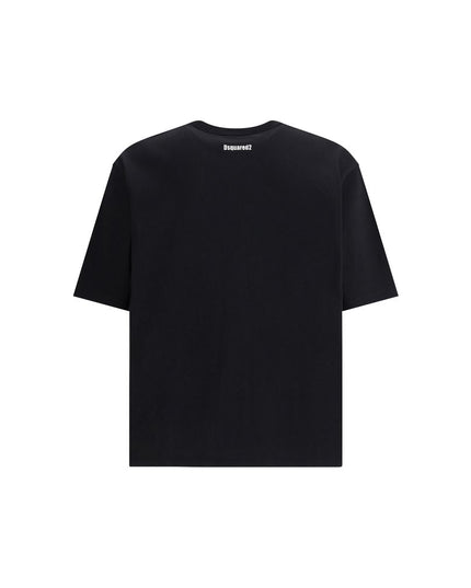 Dsquared² Black Cotton T-Shirt