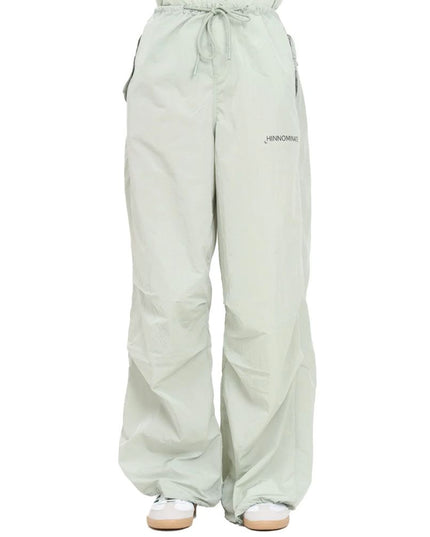 Hinnominate Green Nylon Women Trouser