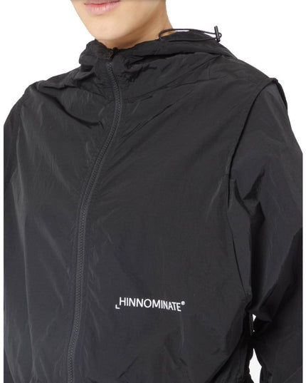 Hinnominate Black Nylon Jackets & Coat