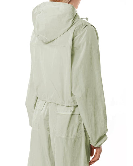 Hinnominate Green Nylon Jackets & Coat