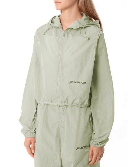 Hinnominate Green Nylon Jackets & Coat