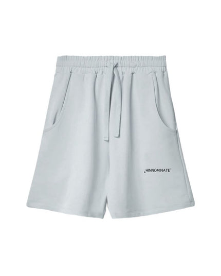 Hinnominate Gray Cotton Short