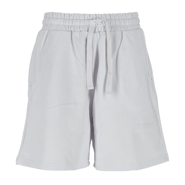 Hinnominate White Cotton Short
