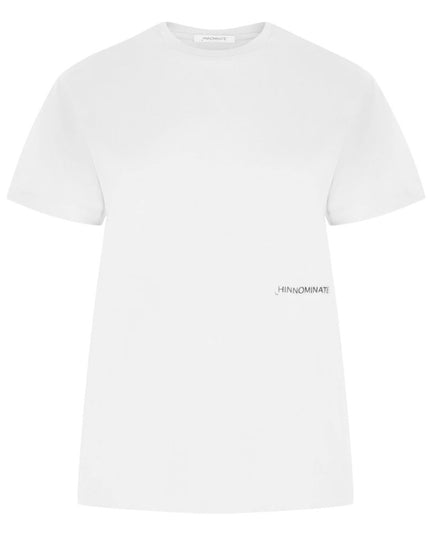 Hinnominate White Cotton Women T-Shirt