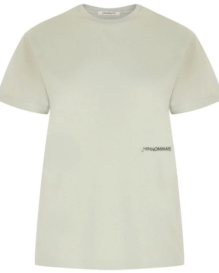 Hinnominate Green Cotton Women T-Shirt