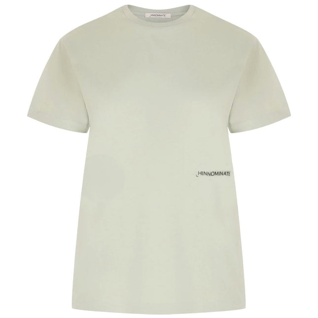 Hinnominate Green Cotton Women T-Shirt