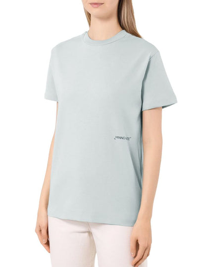 Hinnominate Gray Cotton Women T-Shirt