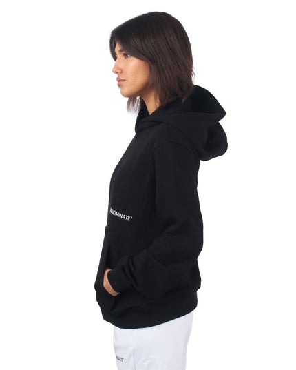 Hinnominate Black Cotton Women Hoodie