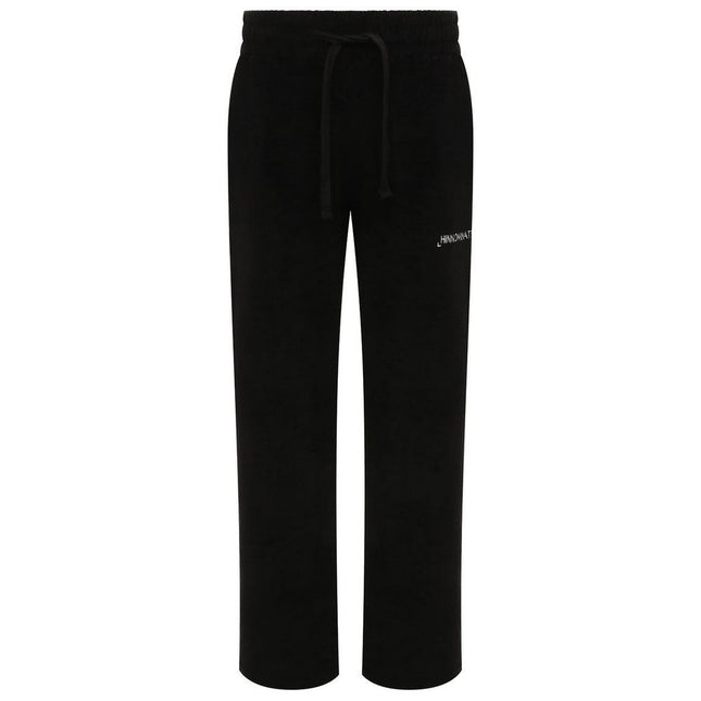 Hinnominate Black Cotton Women Palazzo Pants