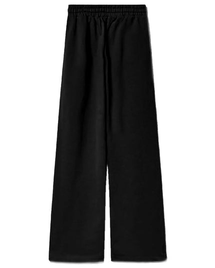 Hinnominate Black Cotton Women Palazzo Pants