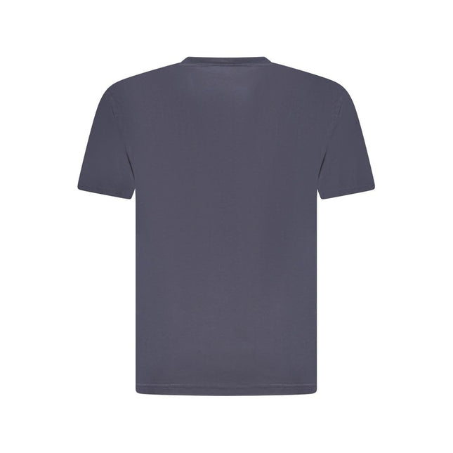K-WAY Blue Cotton Men T-Shirt
