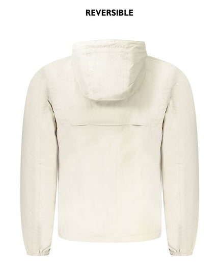 K-WAY Beige Nylon Men's Jacket