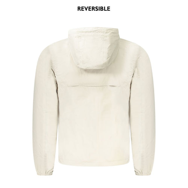 K-WAY Beige Nylon Men's Jacket
