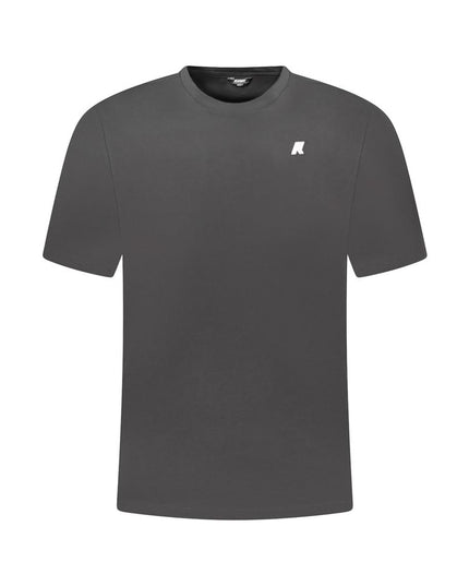 K-WAY Black Cotton Men T-Shirt