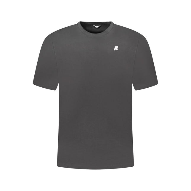 K-WAY Black Cotton Men T-Shirt