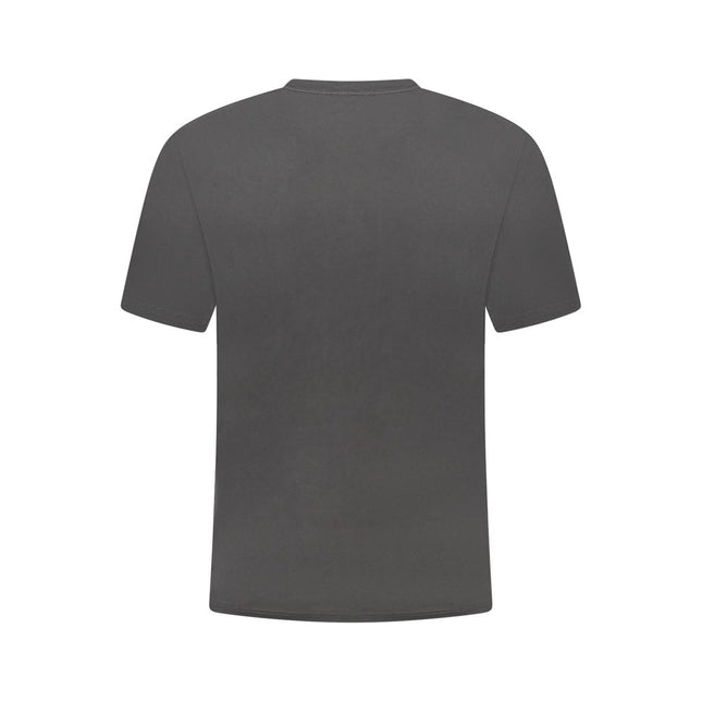 K-WAY Black Cotton Men T-Shirt