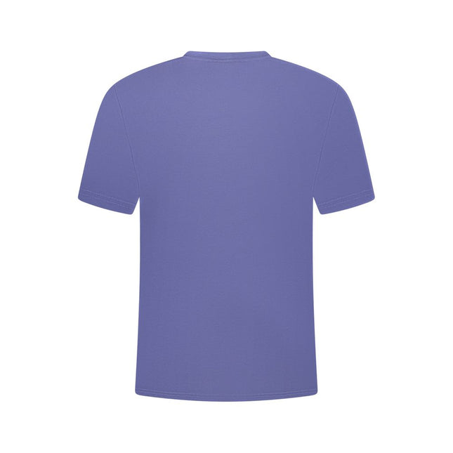 K-WAY Blue Cotton Men T-Shirt