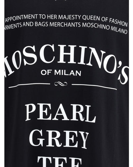 Moschino Black Cotton T-Shirt