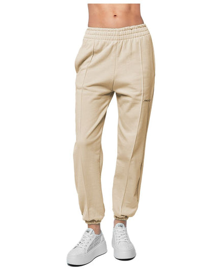 Hinnominate Beige Cotton Women Sweatpant