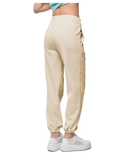 Hinnominate Beige Cotton Women Sweatpant