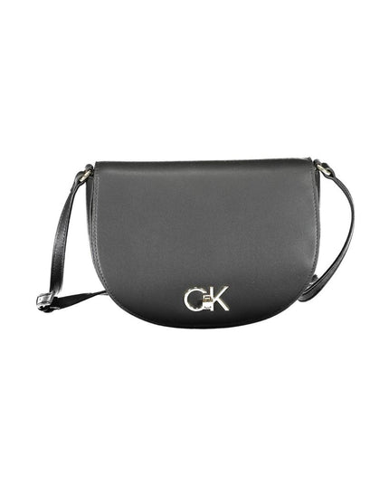 Calvin Klein Black Polyester Handbag