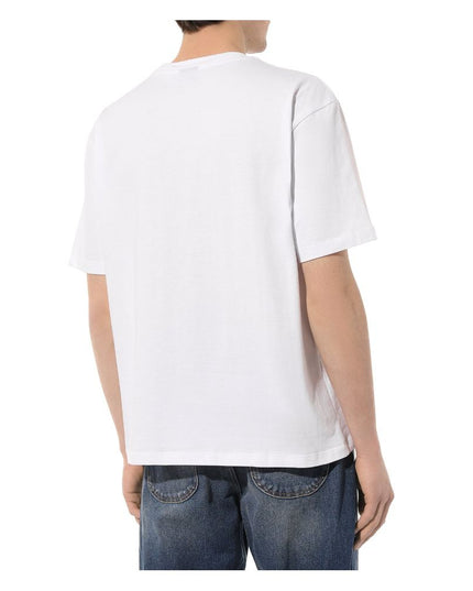 Comme Des Fuckdown White Cotton T-Shirt